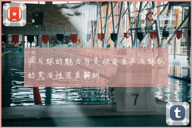 乒乓球的魅力与灵动南京乒乓球队的灵活性深度解析
