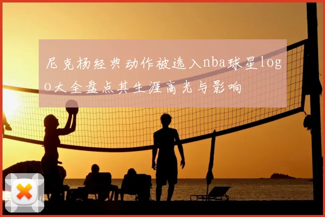 尼克杨经典动作被选入nba球星logo大全盘点其生涯高光与影响